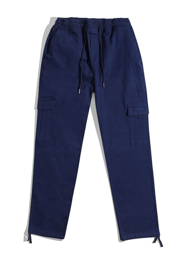Marine Blue Cargo Pant - Khotwh